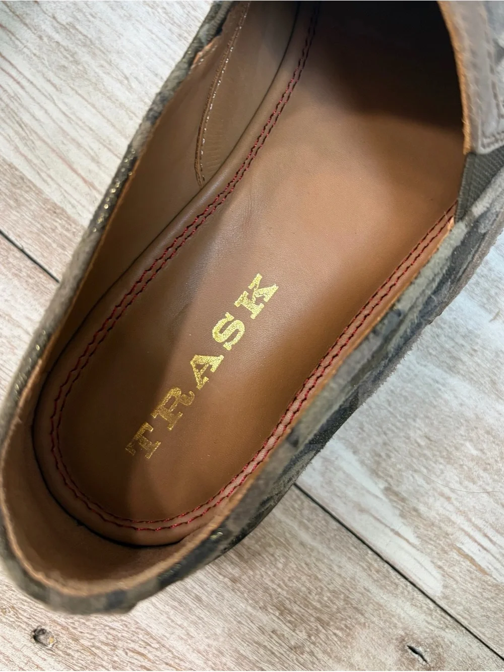Trask Women’s Ali Slip-Ons in Camo Stars